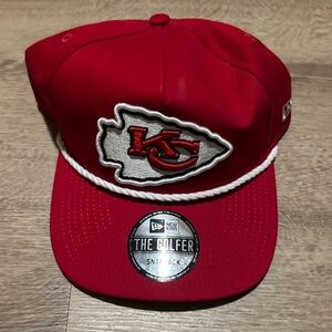 NWT Kansas City Chiefs Cap snapback one size fits alls all.